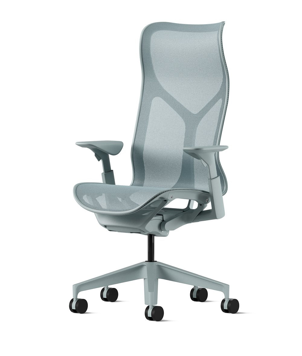 Herman Miller Cosm high-back Glacier, studio