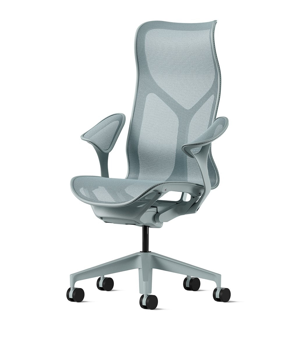 Herman Miller Cosm high-back in Glacier